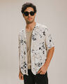 Camisa Satinada Blanca,BLANCO